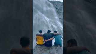 📍Chathalloor #travel #waterfall #rain #explore #malappuram #friends #adventure #shorts #shortsvideo