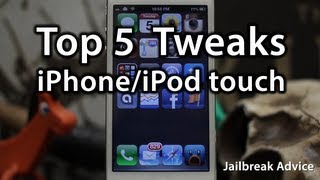 Top Cydia Tweaks For iPhone And iPod touch - iPhone 5/4S/4 Best Five Cydia Tweaks 2013