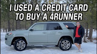 I Bought A Car with a Credit Card