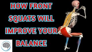 Why front squats are better for your balance