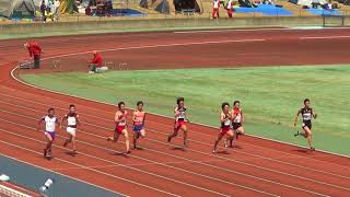 2014 みちのく春季陸上一関大会 男子 100m 決勝2組