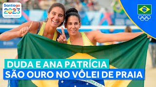 JOGOS PAN-AMERICANOS | DUDA E ANA PATRÍCIA SÃO OURO NO VÔLEI DE PRAIA