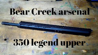 Bear Creek arsenal Gen 2 side charging 350 legend upper. the soon-to-be deer hunting rifle.