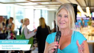 Jeanette Carlsson, Founder, CEO, Tech Nordic Advocates - speaking at LTW 2023