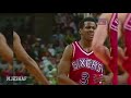 Michael Jordan vs Allen Iverson Highlights (1997.04.07) - 74pts Combine! Bulls Got No ANSWER for AI!