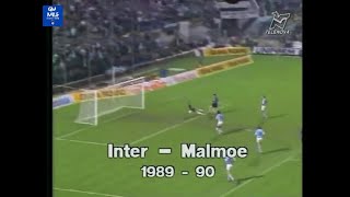 1989-90 (16' Rit Coppa Campioni - 27-09-1989) INTER-Malmö FF 1-1 [Serena,Engqvist] HLTS Telenova