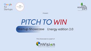 Pitch to Win: Energy Edition 2.0 at Envision | 31st Jan, 2025