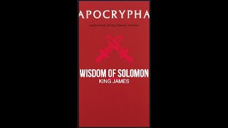 Wisdom of Solomon chapter 14 AUDIO BOOK BLACK SCREEN