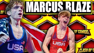 Marcus Blaze on Beating the #1 Ranked College Wrestler