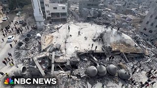 Israeli strikes destroy mosque in Rafah