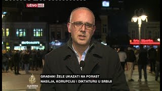 Kosanović o porukama s protesta u Nišu