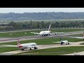 Emirates A380 takes off at Heathrow Airport