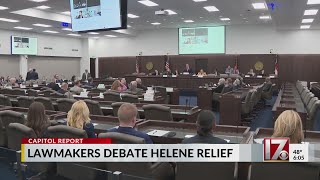 North Carolina lawmakers debate Helene relief