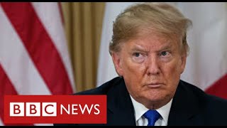 Trump coronavirus sickness throws White House race into turmoil - BBC News