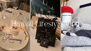 Hawaii VLOG | Anniversary | Unboxing Harry Winston | 하와이 일상 🌺