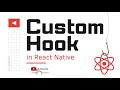 Building Your Own Hooks in React Native | Custom Hook for API | Advanced React Native | Axios Hook