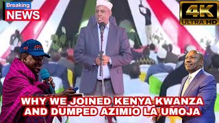 Governor Abshiro's full Speech during UDM joing Kenya Kwanza at Ruto's Karen