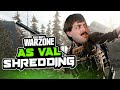 SHREDDING ALCATRAZ WITH THE AS VAL *BEST SETUP* (Warzone - Rebirth Island)