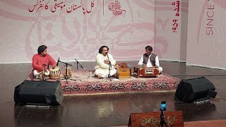 Shamoon Fida Ghazal Abke tajdeed e wafa ka Tabla Nawaz Daud Jimmy at All Pakistan Music Conference