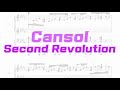 (MuseScore 3)안들으면 후회할껄? Cansol-Second Revolution 피아노 버전![Cansol-Second Revolution Piano Ver.]