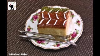 Tres Leches Cake (Traliçe )کیک خیس تریلیچه کاراملی ترکی فوق العاده خوشمزه با تمام جزئیات