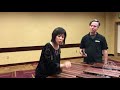 she e wu on the majestic reflection marimba at pasic 2017