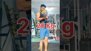 5 Kg to 20 Kg Dumbbell Biceps Curls #gymlife #bodybuilding #fitness #workout #viral #shorts