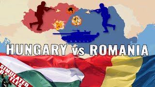 Romania vs Hungary: Simulated conflict and armed forces comparison (2021)
