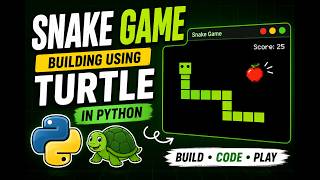 Building a snake game in Python|| Part 2