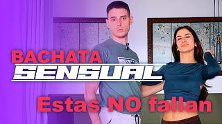 Baila Bachata SENSUAL aunque seas principiante ✔ 3 Figuras Rápidas INFALIBLES