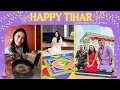 Tihar celebrations with family | Bhai tika, selroti