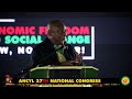 [WATCH LIVE] ANC Youth League 27th National  Congress