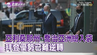 2020.11.14【文茜世界周報】亞利桑那州、喬治亞洲紛入袋　拜登優勢已難逆轉