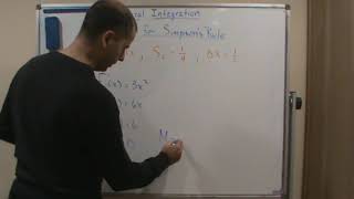 Calc2 Numerical Integration Simpson's Rule Error Bound Example 1