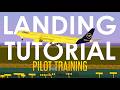 How to Land (Butter) in Pilot Training Flight Simulator! (Roblox)