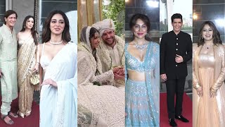 Ananya Panday, Anusha Dandekar, Manish Malhotra, Mahima attends Alanna Panday Ivor Mccray wedding