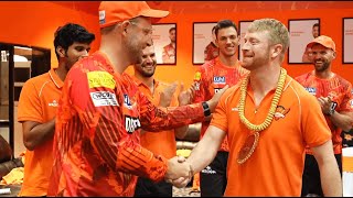 Dressing Room Delight: SunRisers Hyderabad Celebrate Victory! | #SRHvMI #SRH #MI #IPL 2024 Scenes