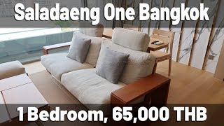 Saladaeng One Bangkok 1 Bedroom for rent 65,000 THB