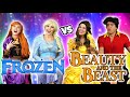 TRY NOT TO SING ALONG. FROZEN 2 VS BEAUTY AND THE BEAST MOVIE SONGS. Totally TV Parody Videos.