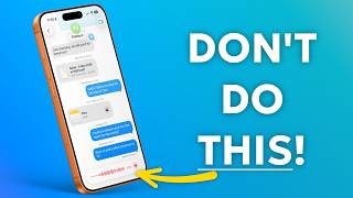 10 things you need to STOP doing on your iPhone