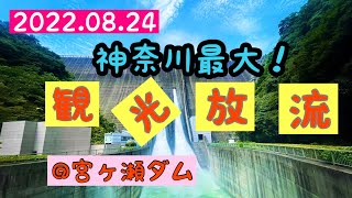 【お散歩98】【お散歩】【観光】宮ヶ瀬ダムの観光放流