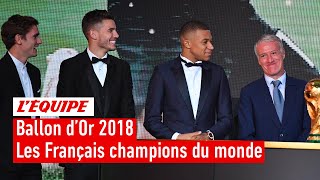 Ballon d'Or 2018 - Les champions du monde français acclamés
