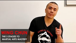 The 3 Stages To Martial Arts Mastery -  Wing Chun, Kung Fu Report - Adam Chan