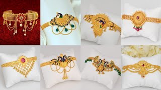 Latest gold bajuband designs //Pretty gold bajubandh images//AVYA FASHION HUB