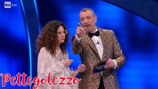Teresa Mannino a Sanremo, la sua satira conquista l’Ariston :Amadeus “Sudo”