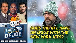 Has Aaron Rodgers Being Outspoken Impacted New York Jets Schedule? | 2 PROS & A CUP OF JOE
