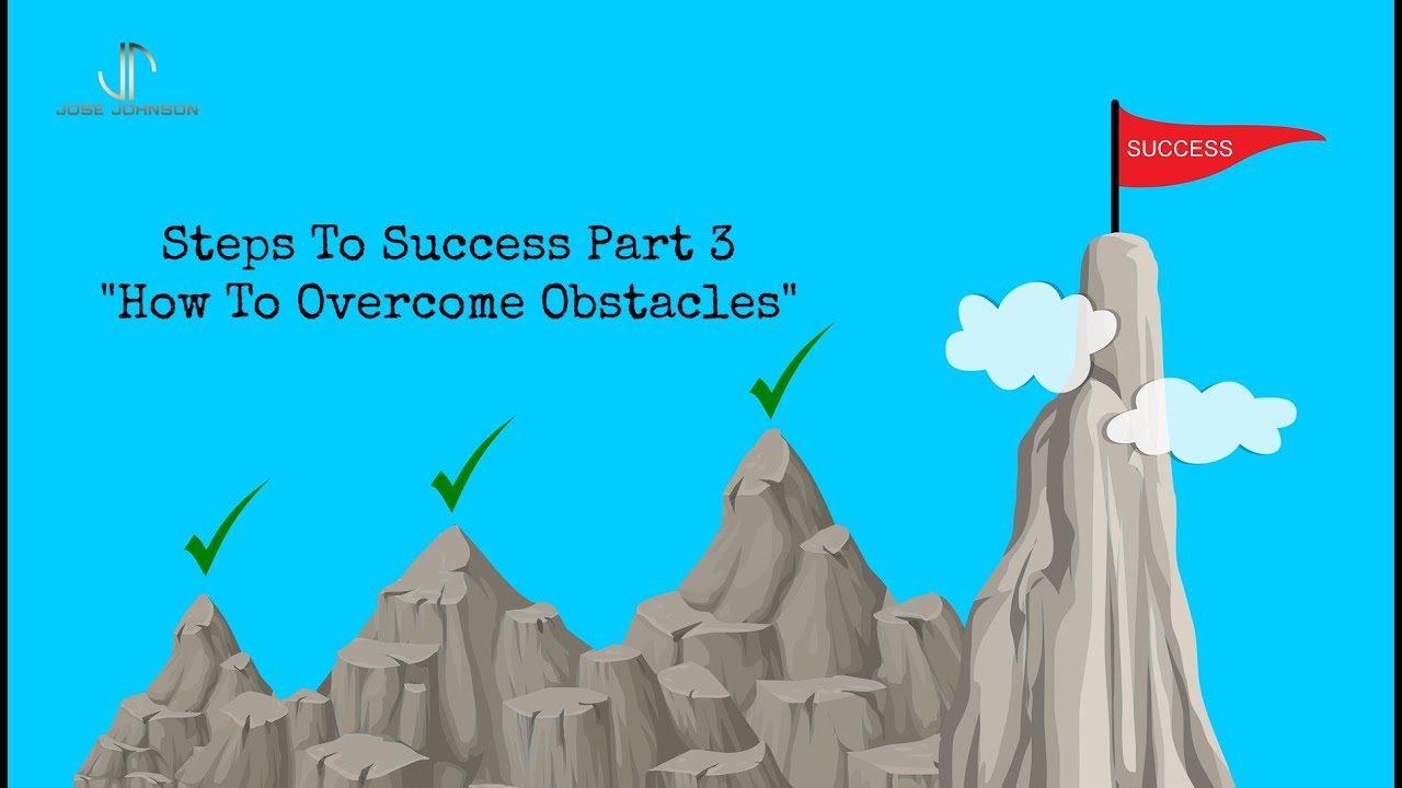 Steps To Success Part 3: How To Overcome Obstacles - YouTube