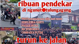 ribuan pendekar turun ke jalan