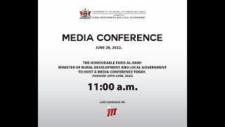 Minister Faris Al-Rawi Hosts Media Conference On Current Weather System - Tuesday June 28th 2022