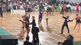 【社交ダンス大会】アマ準々決勝 日本インター2022 ラテン サンバ/SAMBA